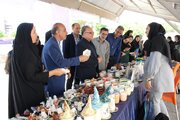 برگزاری آیین افتتاحیه بازارچه کارآفرینی دانشکده ملی مهارت دختران سمنان