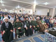 مراسم بزرگداشت آیت‌الله رئیسی با حضور آیت‌الله حیدری در حرم دانیال نبی (ع) برگزار شد