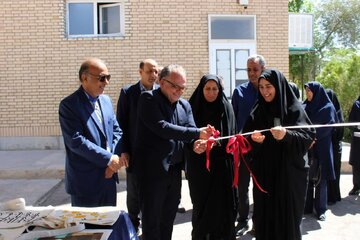 برگزاری آیین افتتاحیه بازارچه کارآفرینی دانشکده ملی مهارت دختران سمنان