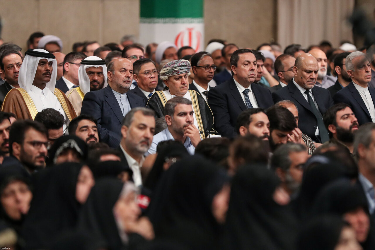 حضور گسترده میهمانان خارجی در اولین سالگرد شهدای خدمت