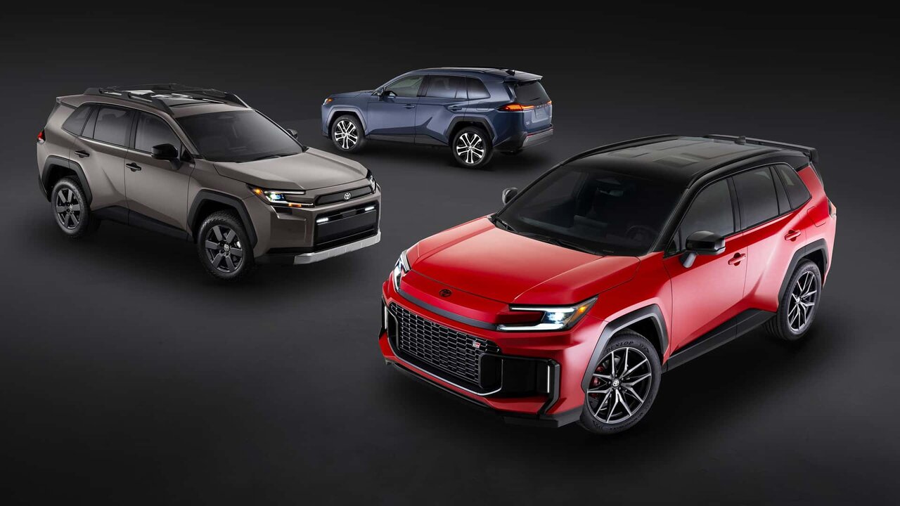 تغییر چهره شاسی بلند محبوب تویوتا / «RAV4» جدید معرفی شد