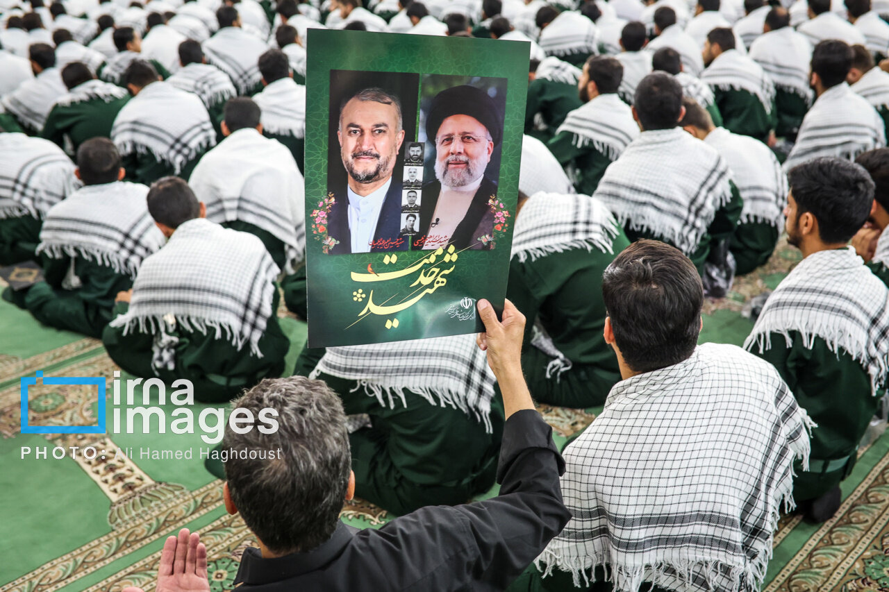 همنشینی پزشکیان و پدر آیتالله آل هاشم در مراسم گرامیداشت شهدای خدمت در تبریز در حضور رئیس جمهور+عکس