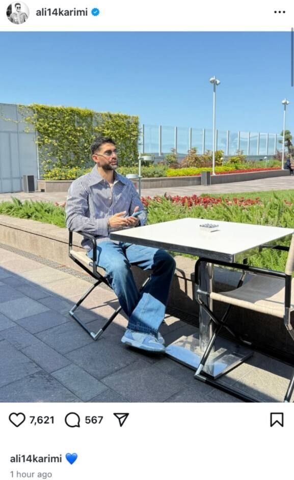 عکس | چراغ سبز لژیونر مطرح برای پیوستن به استقلال در اینستاگرام