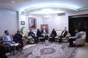 تصاویری از حضور عارف در منزل شهید امیرعبداللهیان/ کدام وزیر کابینه معاون اول را همراهی کرد؟