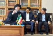 دیدار وزیر ارتباطات با آیت الله عاملی