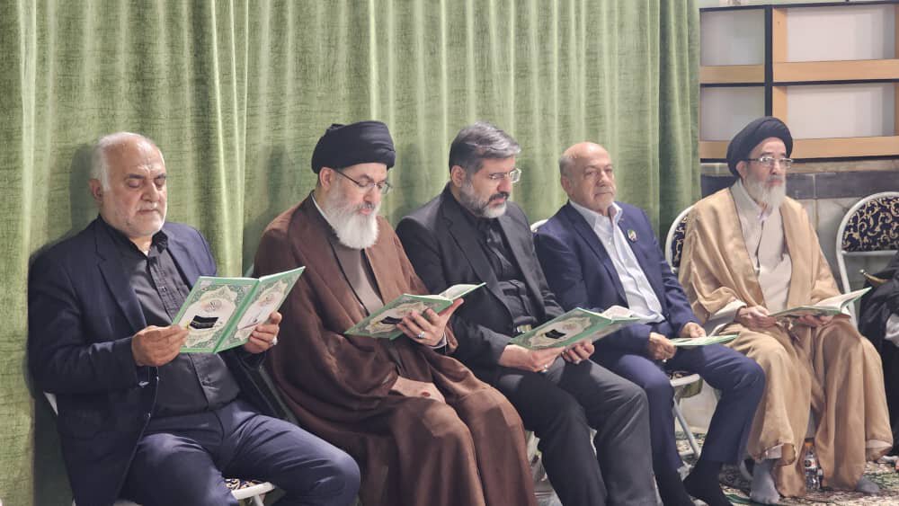 حضور همزمان چهره های نظامی و مسئولان دولت رئیسی در یک مراسم/سردار قاآنی با لباس غیرنظامی آمد؛ سردار عزیز جعفری هم بود+ تصاویر