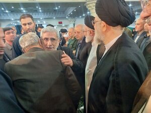 حضور همزمان چهره های نظامی و مسئولان دولت رئیسی در یک مراسم/سردار قاآنی با لباس غیرنظامی آمد؛ سردار عزیز جعفری هم بود+ تصاویر