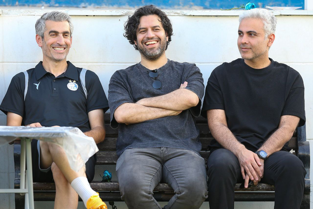 عکس | ستاره نمایش سیصد در تمرین استقلال!