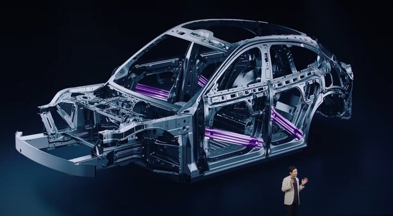 شاسیبلند شیائومی بالاخره معرفی شد / ۶۸۰ اسب بخار قدرت و شتاب سه ثانیهای زیر پوسته YU۷ /عکس