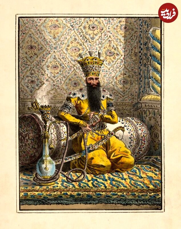 عکس/ نقاشی دیدهنشده از چهره فتحعلیشاه قاجار