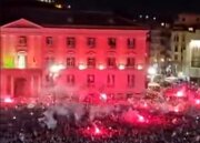ببینید | شهر ناپل پس از گل ناپولی منفجر شد