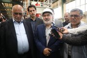افتتاح کارخانه تولید رینگ خودرو در خرمشهر با حضور استاندار خوزستان و مسئولان استانی