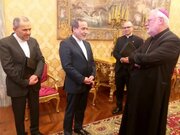 ببینید | چه مباحثی در دیدار وزیر امورخارجه کشورمان با نخست وزیر و وزیر خارجه واتیکان مطرح شد؟