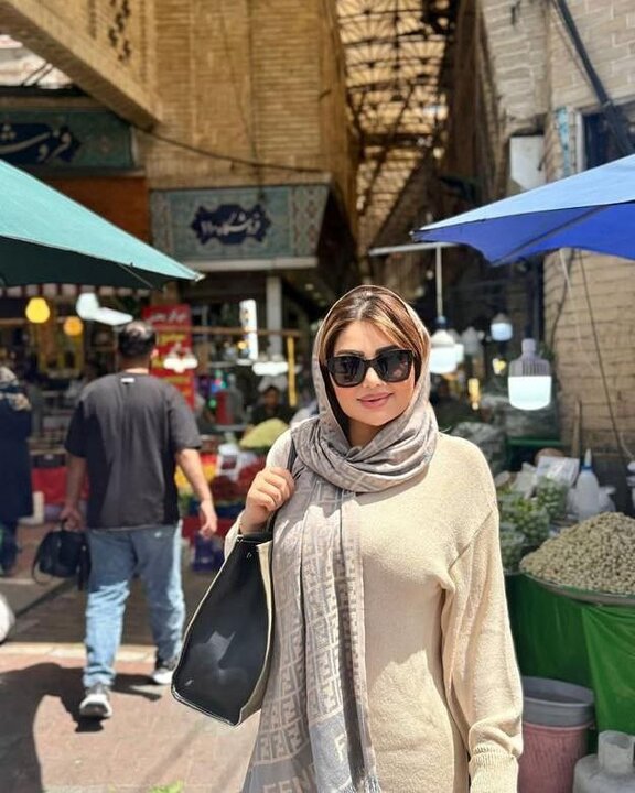 تهران‌گردی هدیل علیان مجری سرشناس عرب پس از مصاحبه با عراقچی