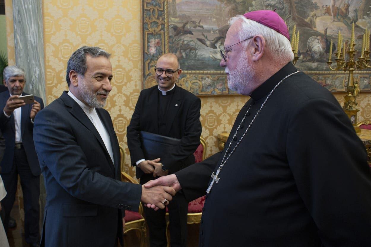 دیدار عراقچی با نخستوزیر و وزیر خارجه واتیکان/عکس