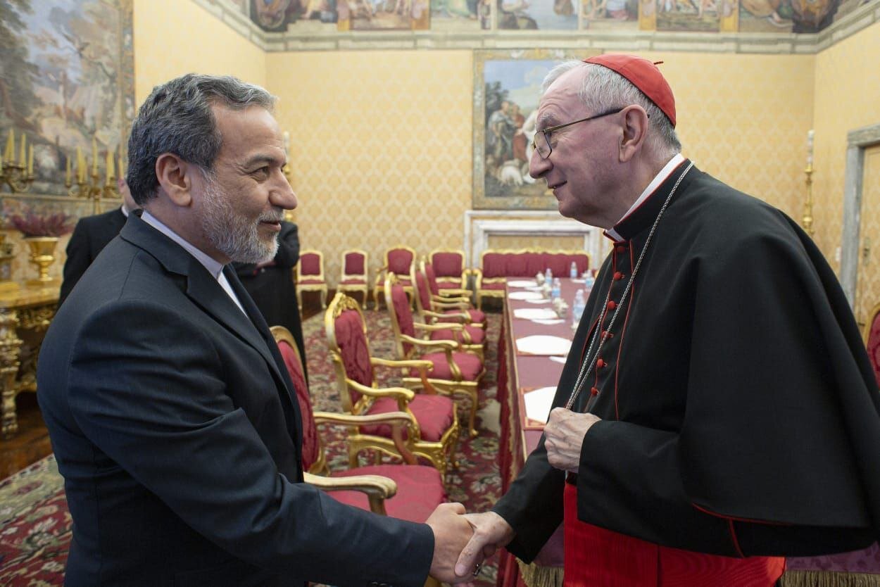 دیدار عراقچی با نخستوزیر و وزیر خارجه واتیکان/عکس