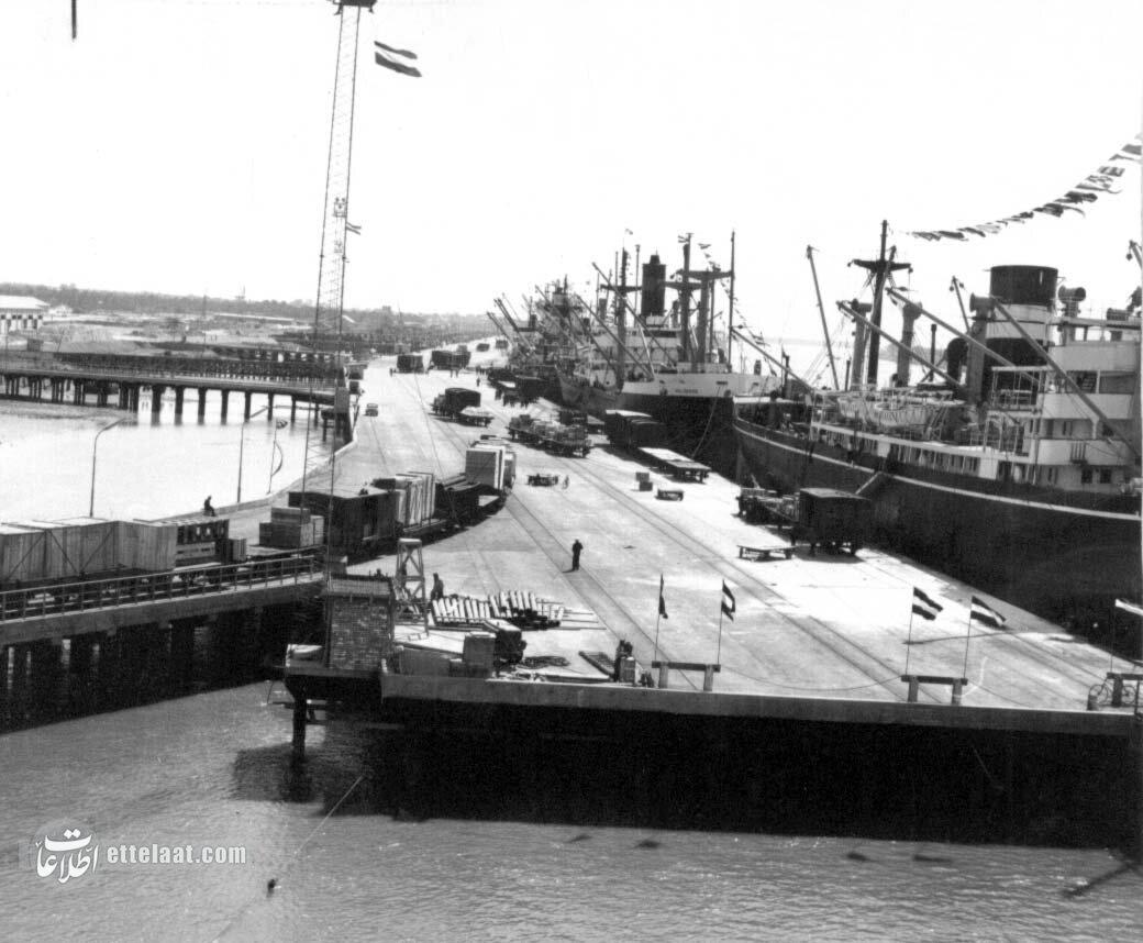 گزارش خواندنی از گمرک خرمشهر ۵۰ سال پیش + عکس