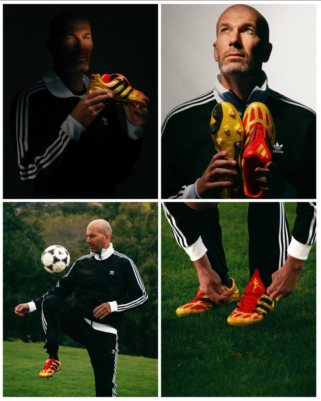 بازطراحی جذاب کفشهای زینالدین زیدان توسط آدیداس!