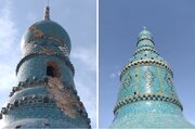 تخریب گنبد امامزاده شاه حمزه قم/ علت و جزئیات
