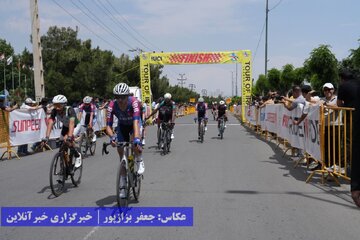 مرحله نخست تور دوچرخه سواری ایران آذربایجان