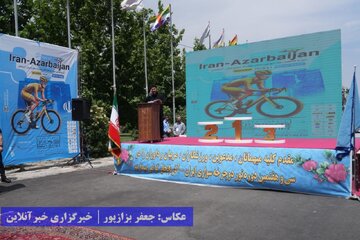 مرحله نخست تور دوچرخه سواری ایران آذربایجان