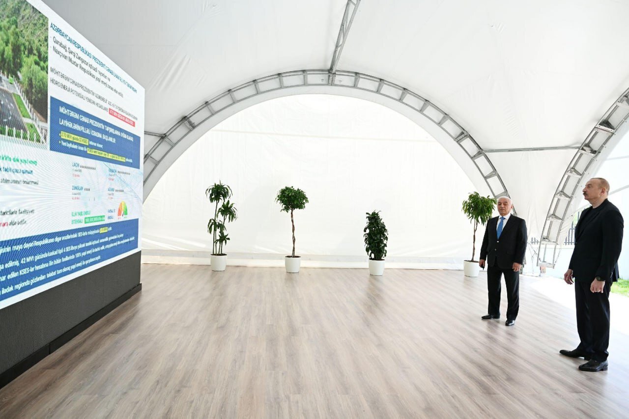 علیاف به لاچین رفت/عکس