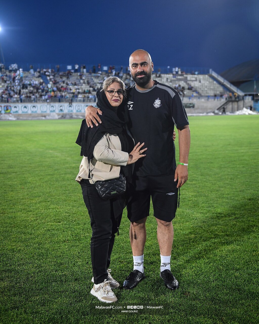 عکس | سورپرایز مازیار زارع پیش از دیدار با استقلال