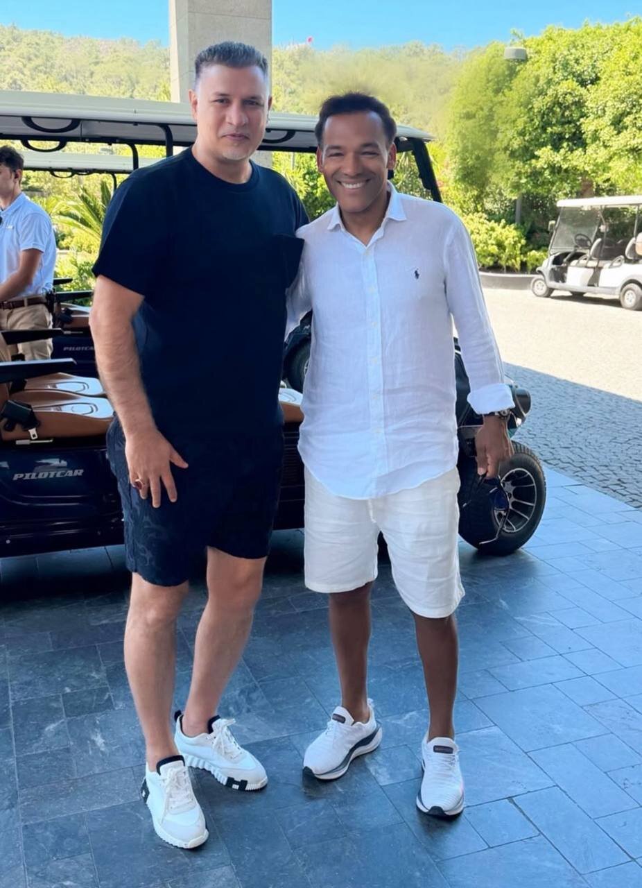 عکس | ملاقات علی دایی با مربی محبوب مورینیو