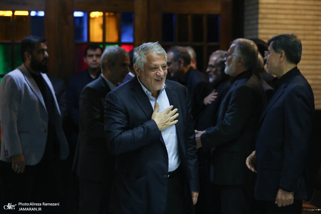 همنشینی لاریجانی و محسن هاشمی در یک مراسم/ سید حسن خمینی و جهانگیری هم آمدند +تصاویر