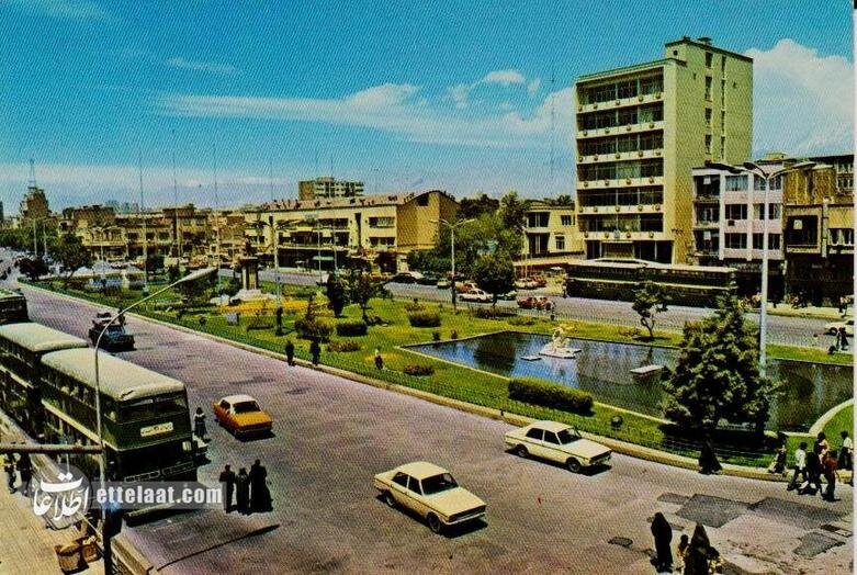 تصاویر دیده نشده از میدان بهارستان؛ از ۱۶۸ سال قبل تا امروز
