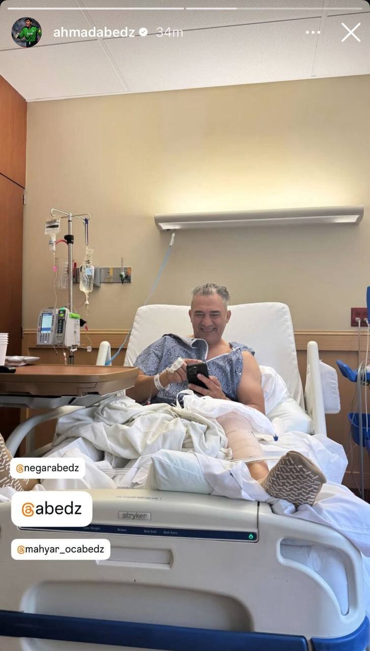 عکس| عقاب آسیا بعد از تولدش در بیمارستان بستری شد