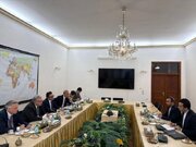 گزارش اولیانوف از دیدار با همتایان ایرانی و چینی‌