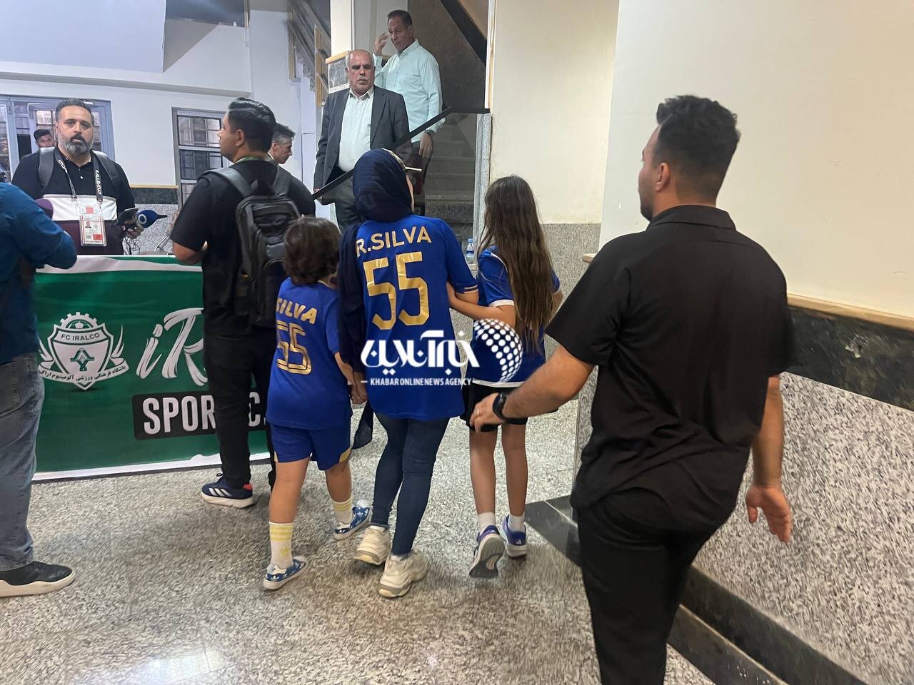 عکس| قهر همسر و فرزندان ستاره استقلال پس از قهرمانی