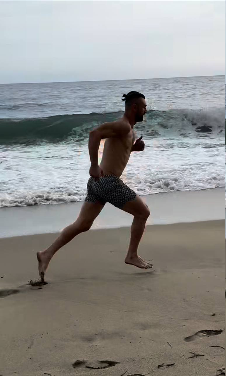 عکس| بدنسازی سردار دورسون در جنوب ترکیه