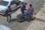 ببینید | سرقت مسلحانه در اهواز با مقاومت صاحب موتور و دخالت نگهبان ناکام ماند