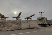 تصاویری از بقایای موشک‌ها و پهپادهای منهدم شده اسرائیلی