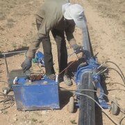 پیشرفت  ۸۵ درصدی خط پدافندی آبرسانی درشهرستان بروجن