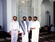 عکس/ محسن رضایی با کلاه عرق‌چین در کنار علی لاریجانی