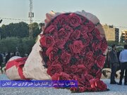 آغاز دوازدهمین جشنواره گل‌های ارومیه از روز گذشته + تصاویر