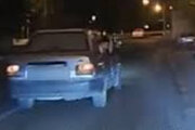 ببینید | شیوه جدید زورگیری در تهران؛ ثبت لحظه طراحی تصادف ساختگی و اخاذی از شهروندان!