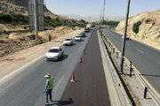 اجرای ۱۳۰ کیلومتر روکش آسفالت در جاده‌های لرستان