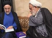 تحلیلی بر دیدار حاج حسین انصاریان و سید محمد خاتمی/ نشانه‌ای از بلوغ اخلاقی و دینی یک روحانی مستقل و خردمند است