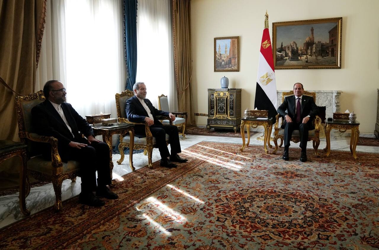 عراقچی با رئیس جمهور مصر دیدار کرد/عکس