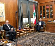 دیدار عراقچی با رئیس پارلمان لبنان