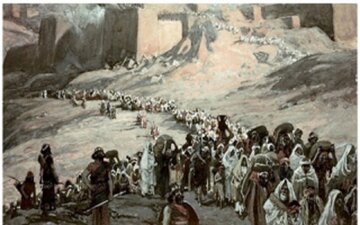 وضعیت اسکان قوم بنی‌اسرائیل در قبل از میلاد مسیح