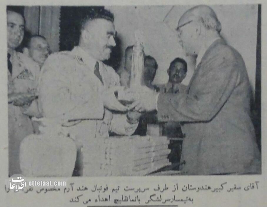 جدال ارتشهای ایران و عراق در قلب تهران +عکس