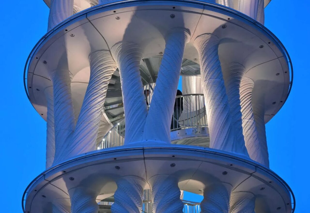 مرتفعترین ساختمان چاپ سهبعدی دنیا؛ این بنای ۳۰ متری پرینت شده/ عکس