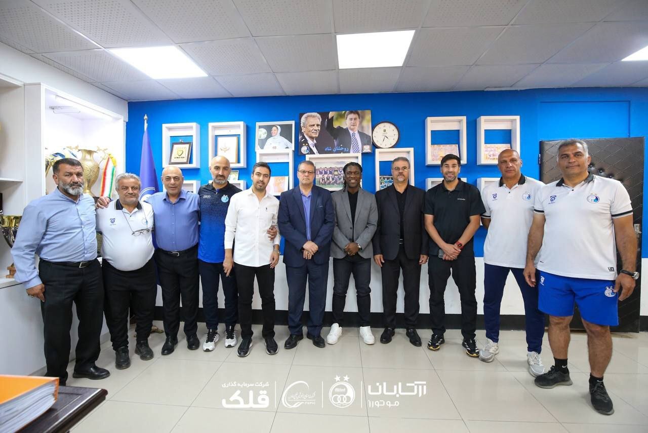 عکس | ملاقات ویژه جباری و سیدورف؛ روز شلوغ مرد هلندی در استقلال