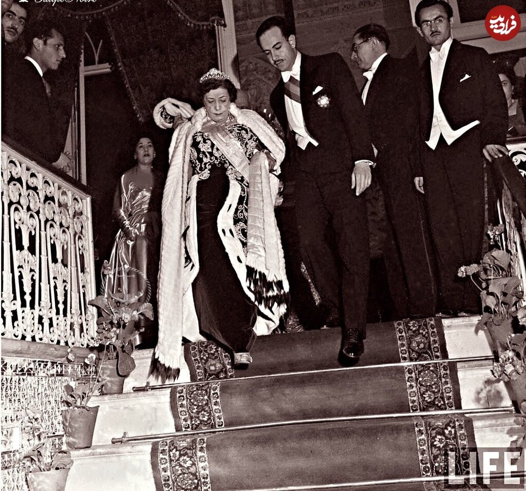 عکس/ همسر دوم رضاشاه در روزگار پیری