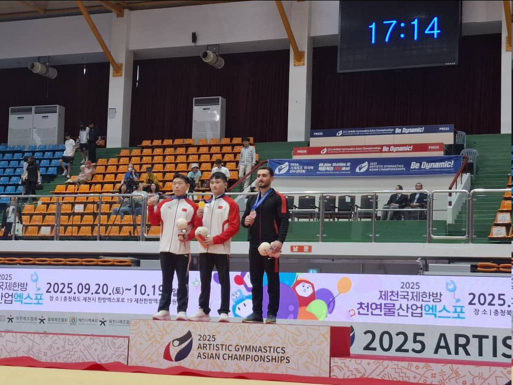 ژیمناستیک قهرمانی آسیا؛ شگفتیسازی سیاهی